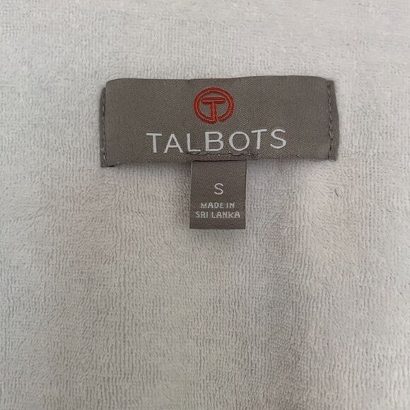 Talbots Womens Black & White Gingham Zip-Up Vest With Pockets Size Small - Picture 2 of 8